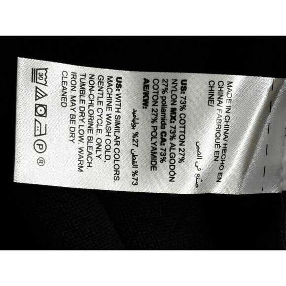 Chico's Tank Top Women's Large Black V-Neck Knit Blouse NWT - Picture 4 of 8